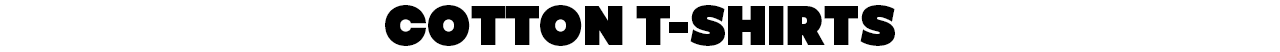 Cotton T-Shirts